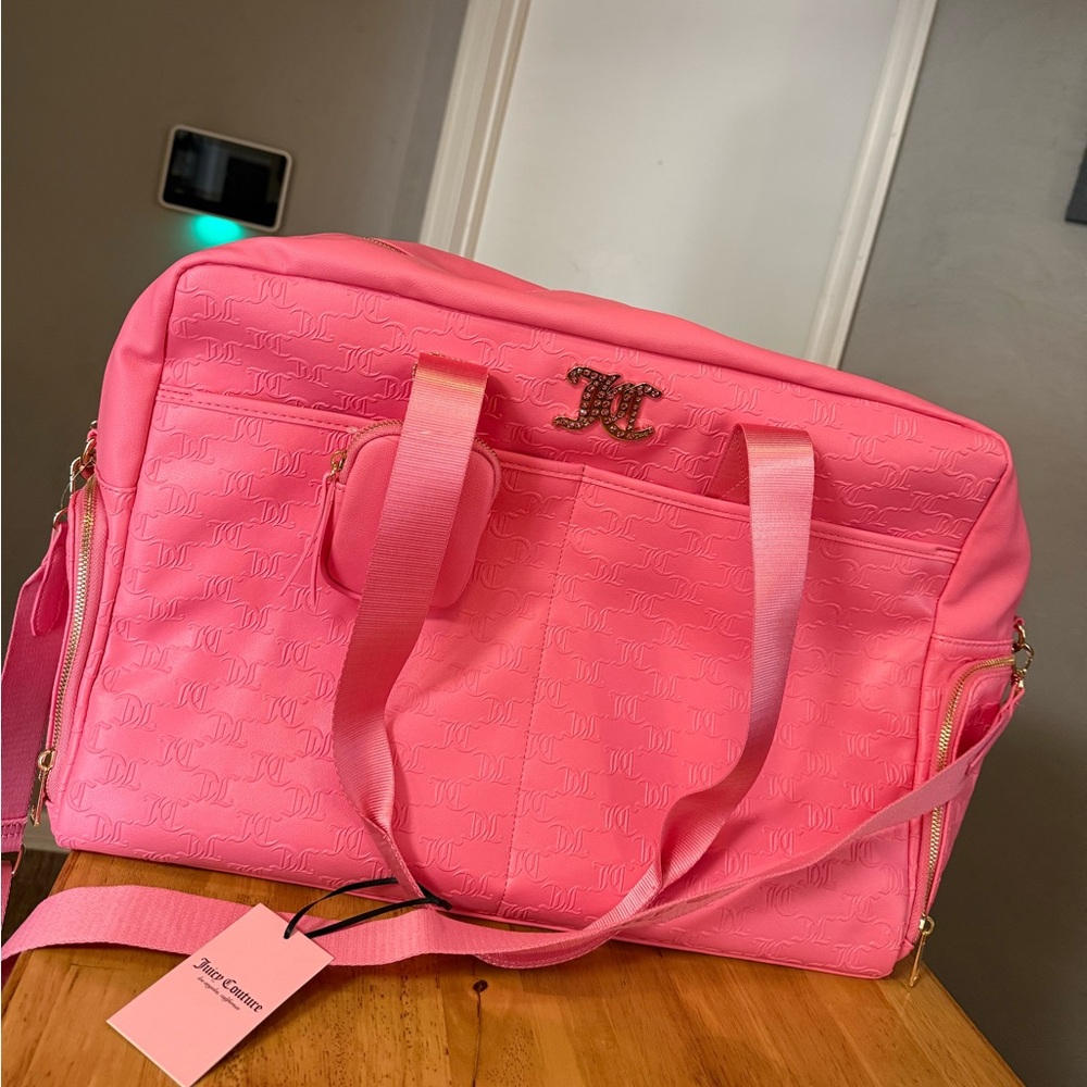 Juicy Couture Pink Weekender Bag
